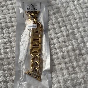 ⌚ My Pretty Strap Gold Chain Apple Watch Band – Women’s 42/44/45/49mm (NWOT) ✨